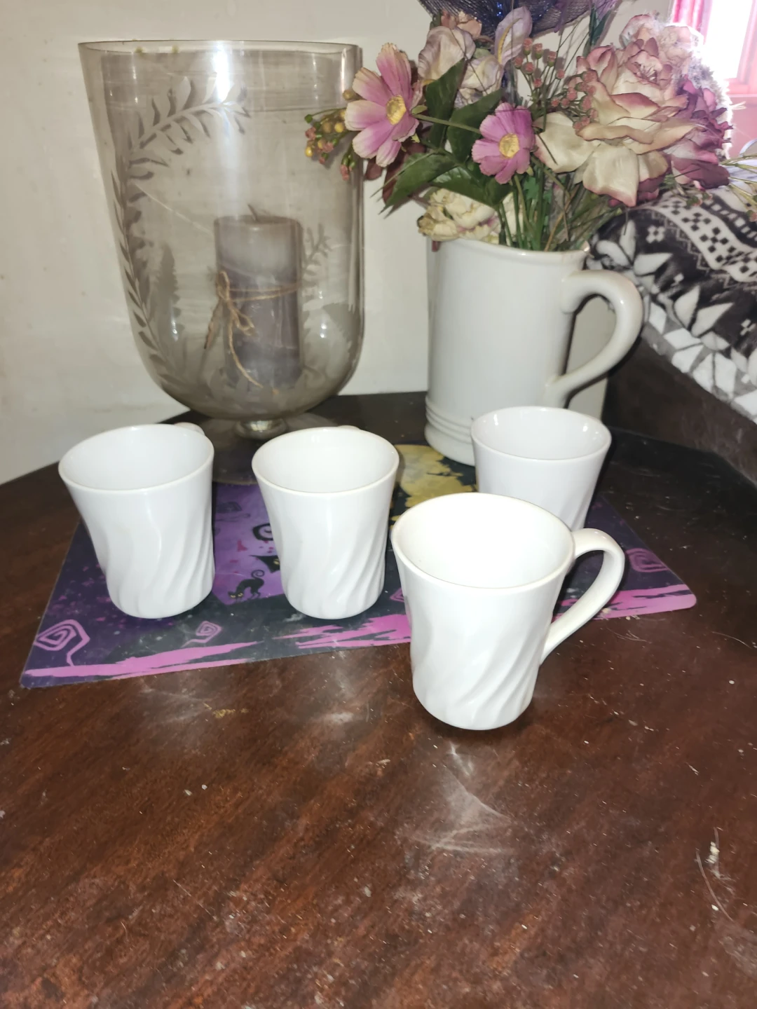 Corelle Coordinates Stoneware Mugs Set of 4