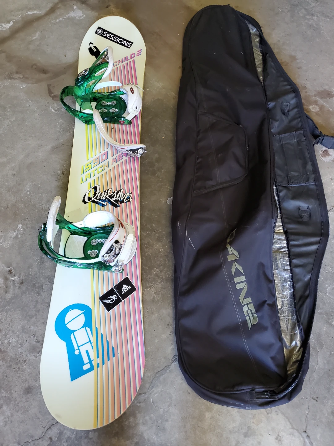 Sessions Stepchild Latchkey Snowboard 159cm - photo 2