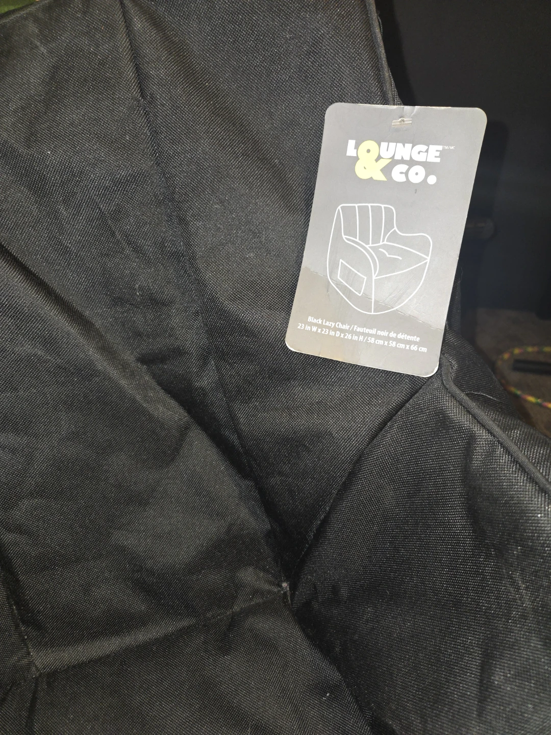 LOUNGE & CO. Black Lounge Chair - photo 3
