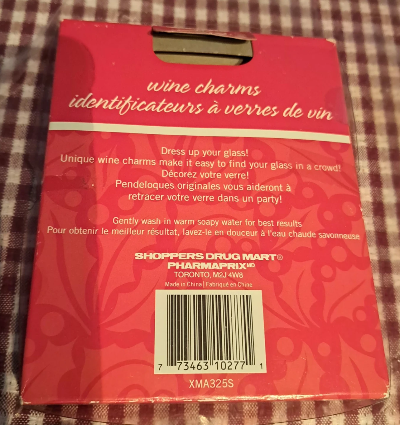 Shoppers Drug Mart Wine Charms Set - photo 2