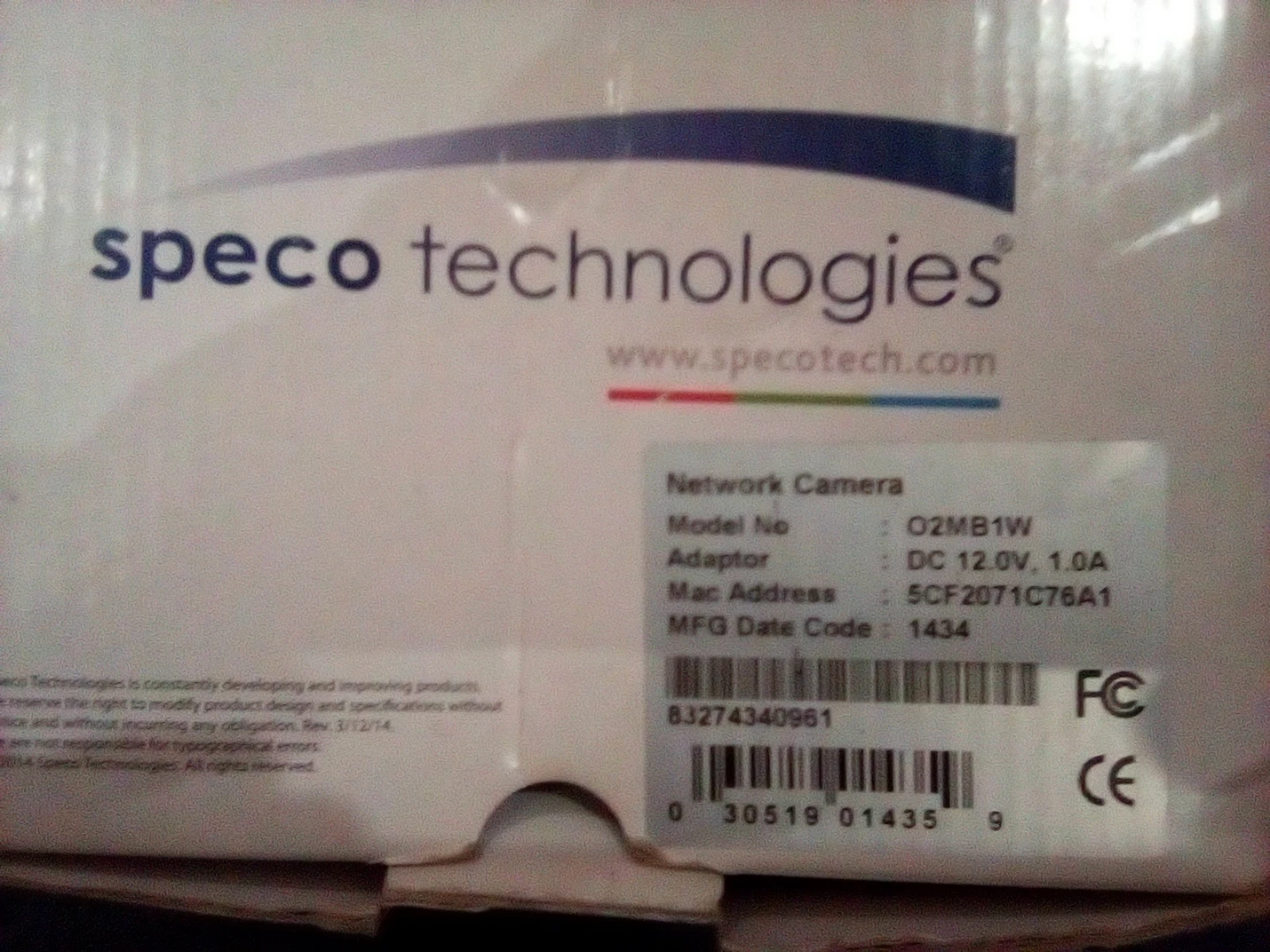 Speco Technologies O2MB1W Full HD 1080p IP Camera - photo 3