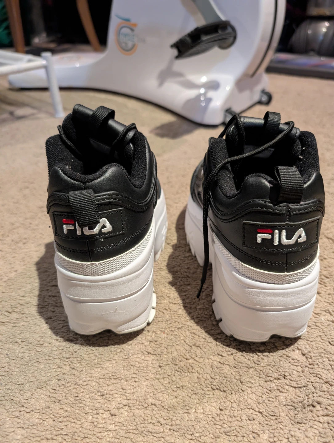 FILA Disruptor II Platform Sneakers - Black - photo 2