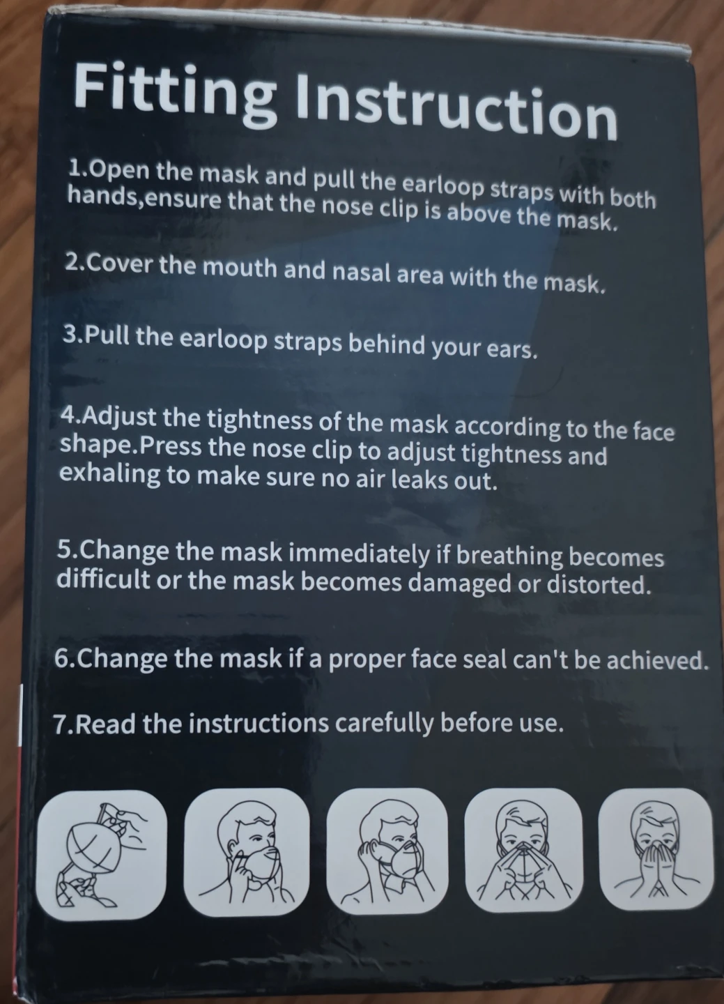 FENFEN KN95 Foldable Protective Face Masks - 50 Count - photo 4