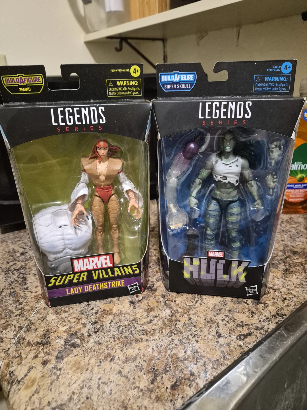 Marvel Legends Lady Deathstrike and She- Hulk Action Figures