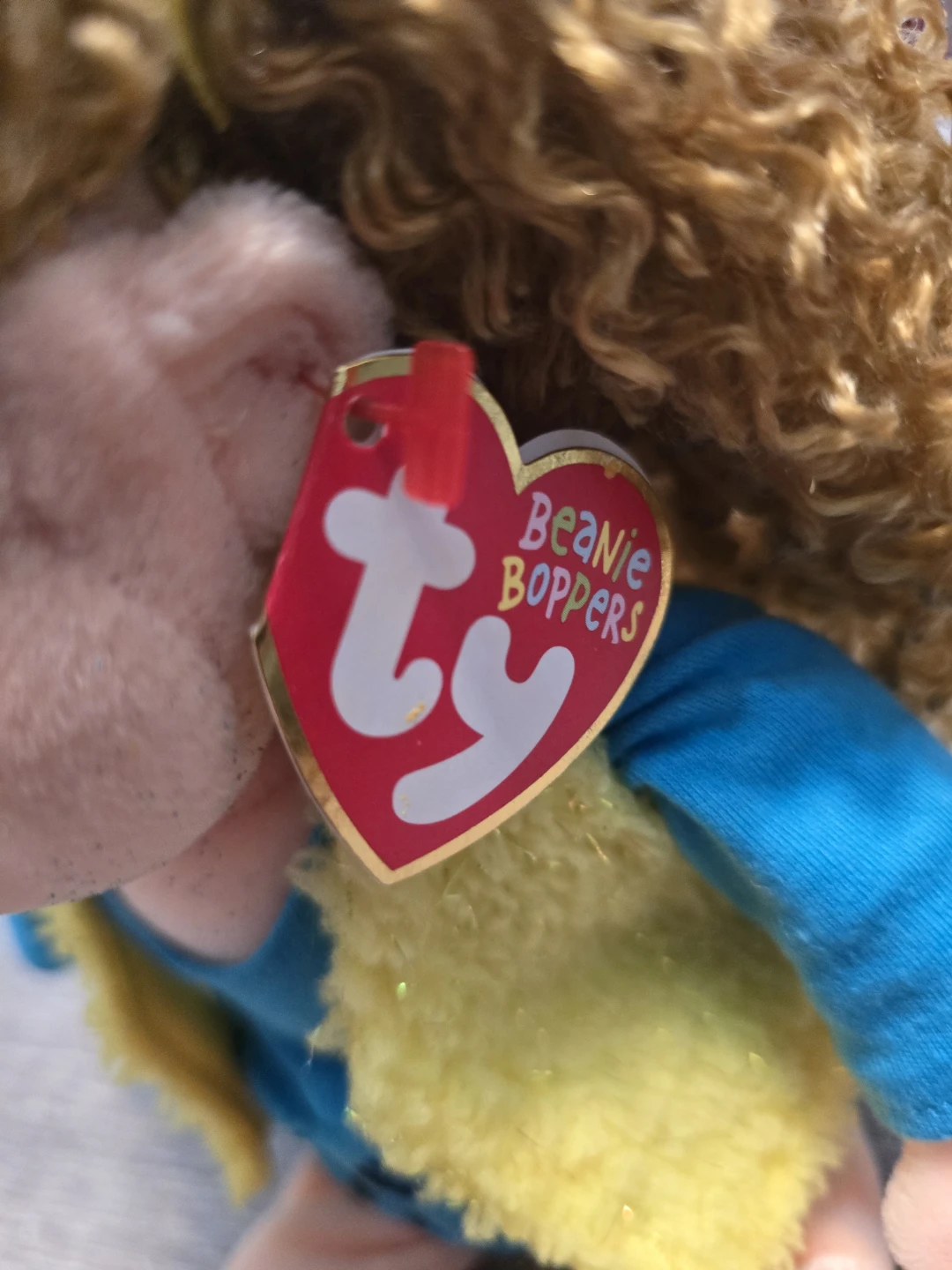 TY Teenie Beanie Boppers Pretty Patti Plush Doll 2001  12 Inches - photo 5