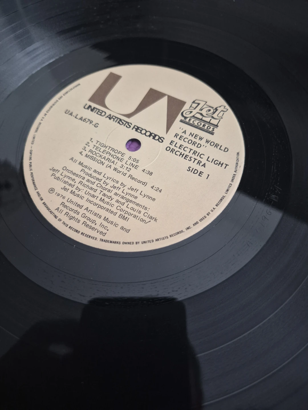 Electric Light Orchestra A New World Record Vinyl Record LP🏆 - photo 3