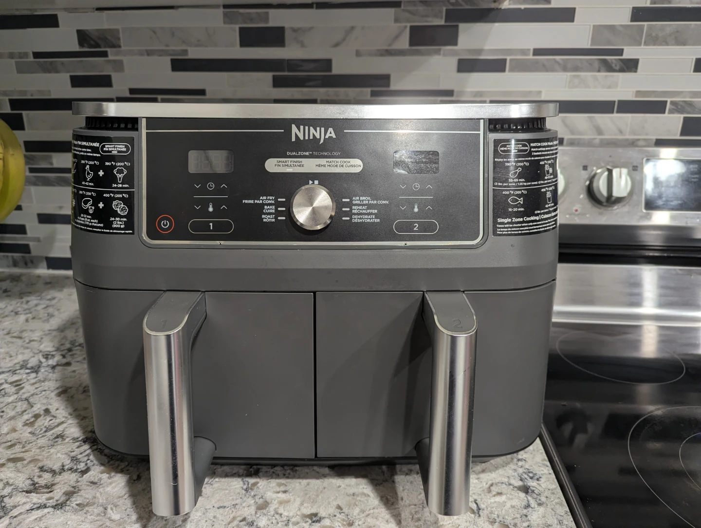 Ninja dual zone 10q air fryer