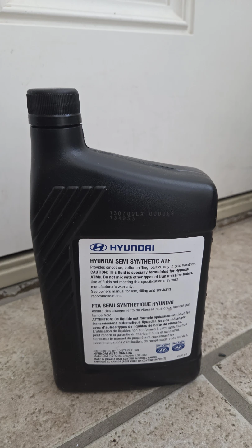 Hyundai Semi Synthetic ATF Automatic Transmission Fluid 1 Litre - photo 2