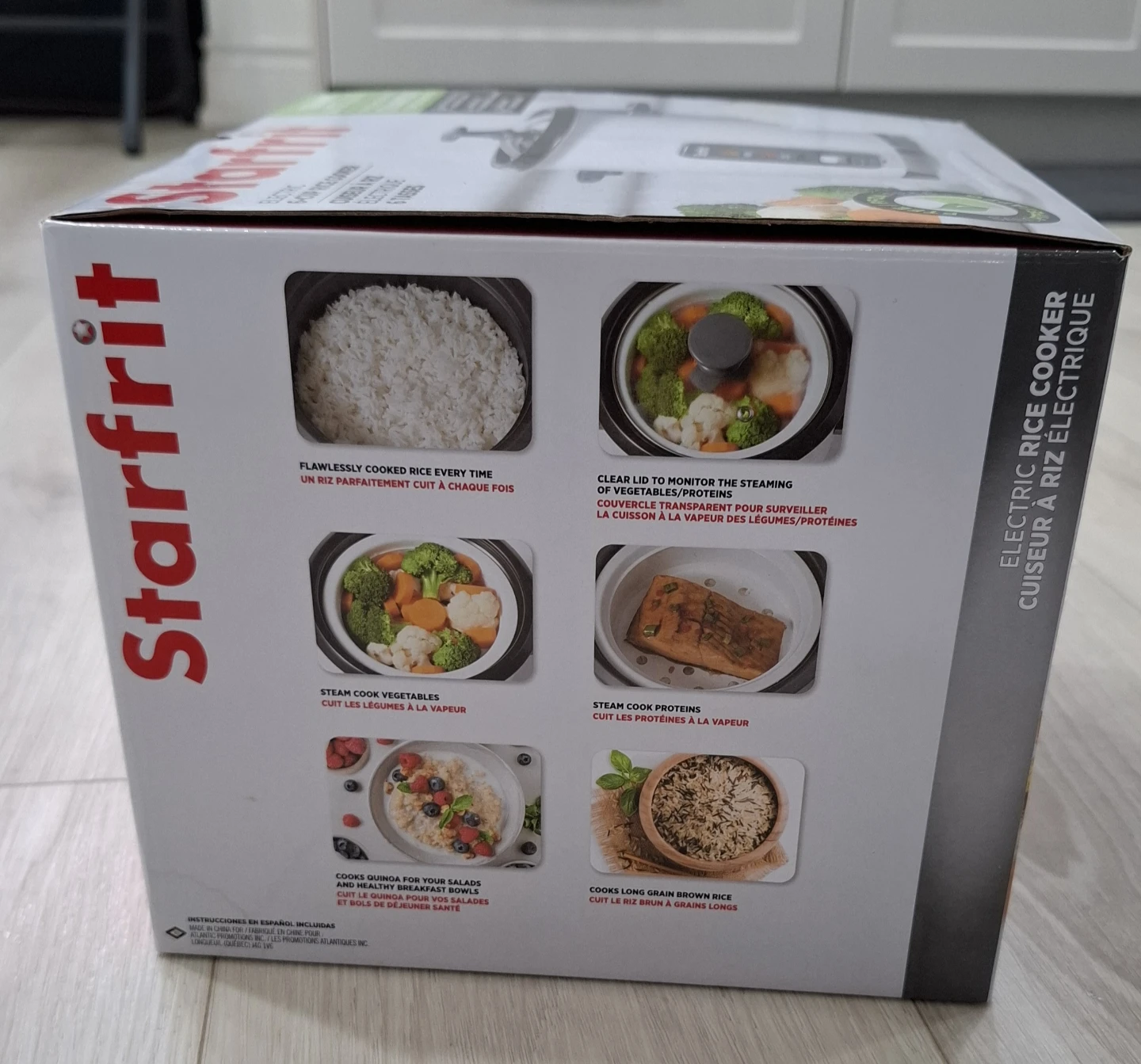 Starfrit Electric 6-Cup Rice Cooker - photo 2
