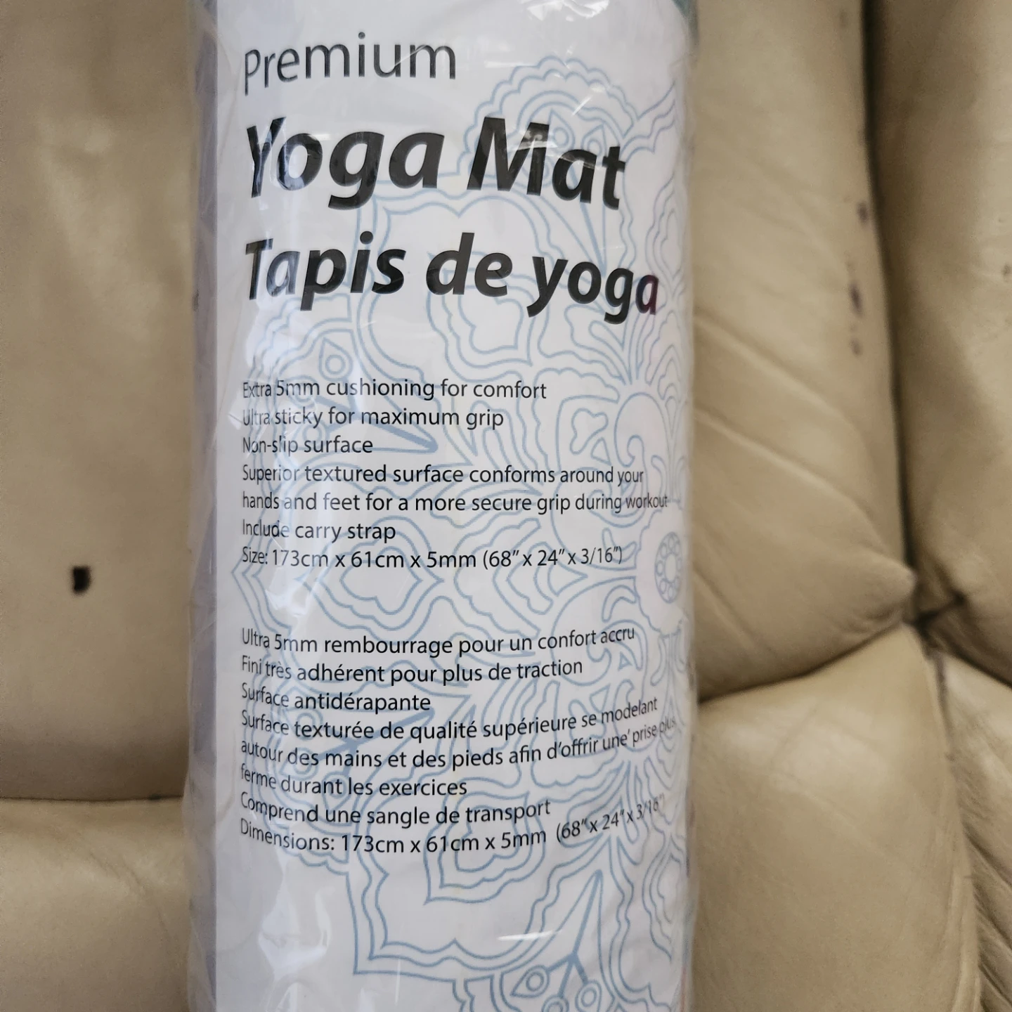 Premium Yoga Mat with Carry Strap - photo 2