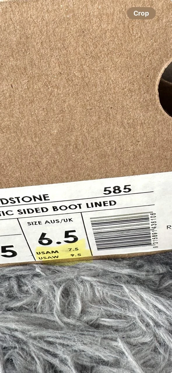 Blundstone 585 Elastic Sided Boot Brown Size US 9.5 W/US 7.5 M - photo 3