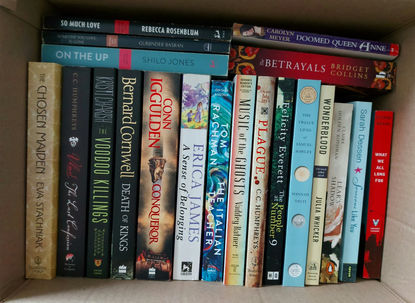 Huge Box of  20 Fiction Novels