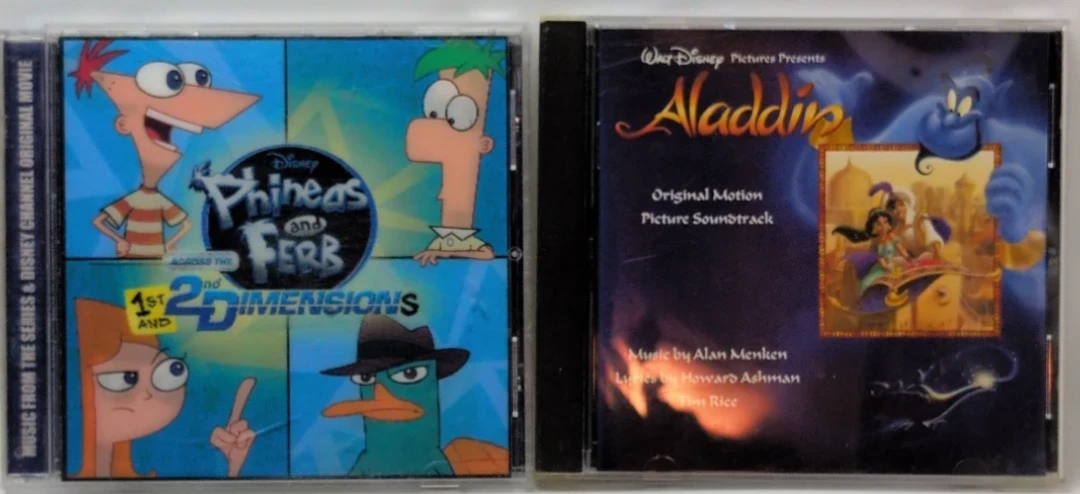 Phineas and Ferb Across the 2nd Dimension CD Soundtrack