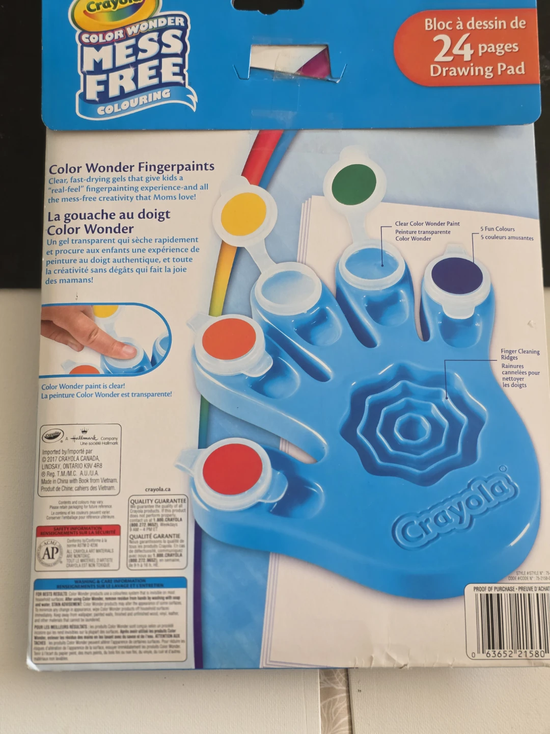 Crayola Color Wonder Mess Free Fingerpaints - photo 2