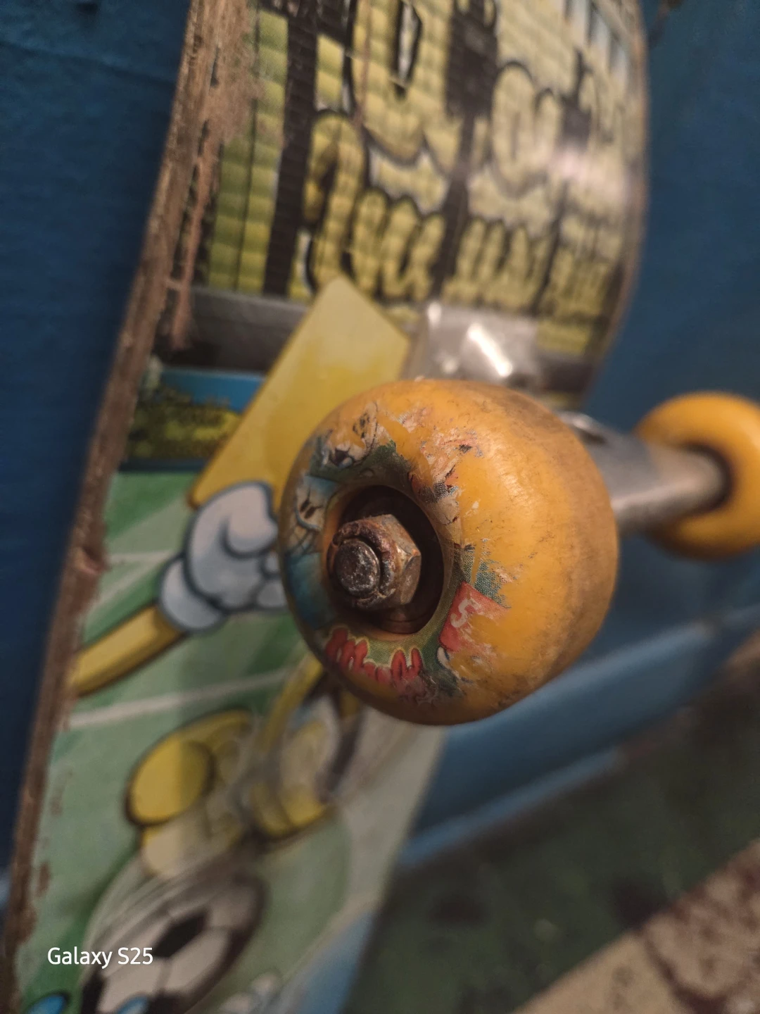 Used Skateboard with Cartoon Graphics - photo 3