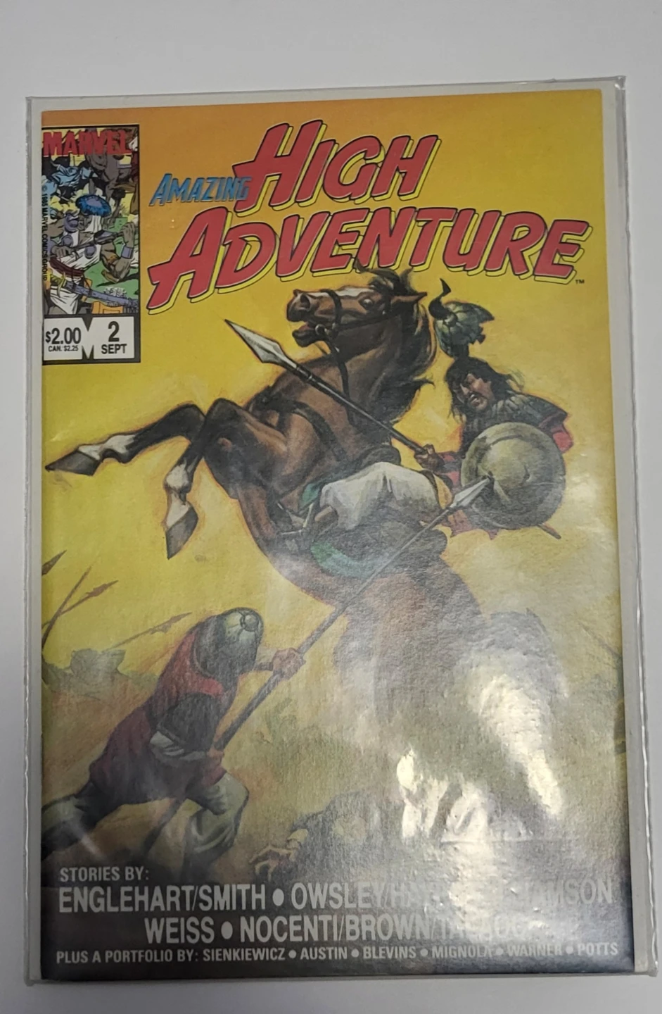 Marvel Amazing High Adventure Comic Books #1 & #2 (1984) - photo 3
