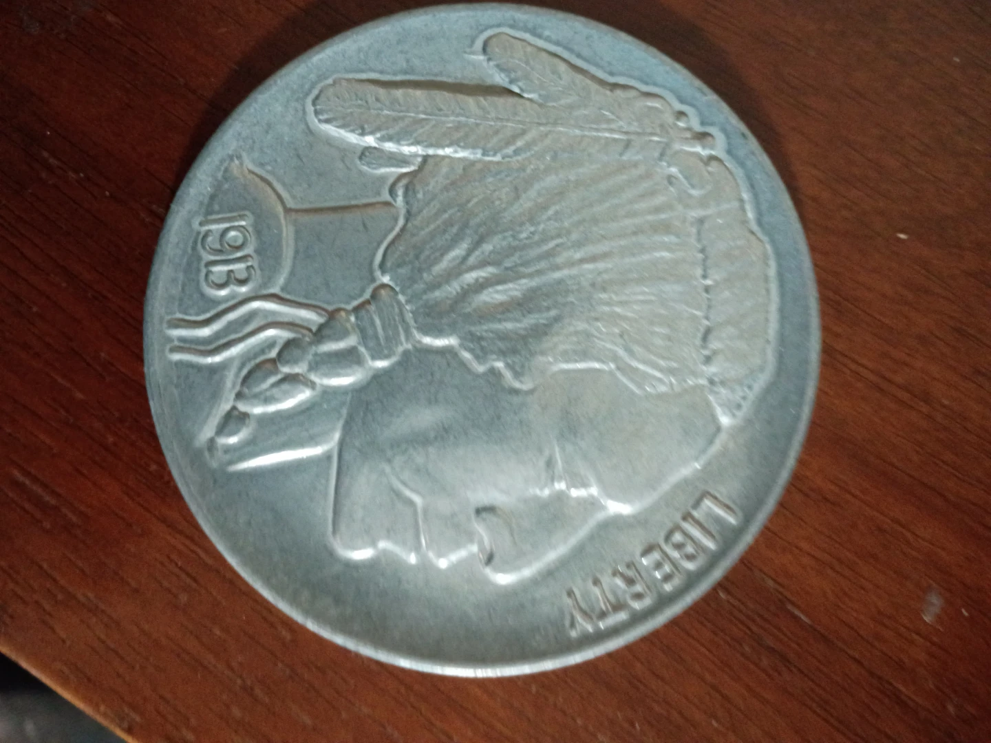 1913 Buffalo Nickel Replica Coin