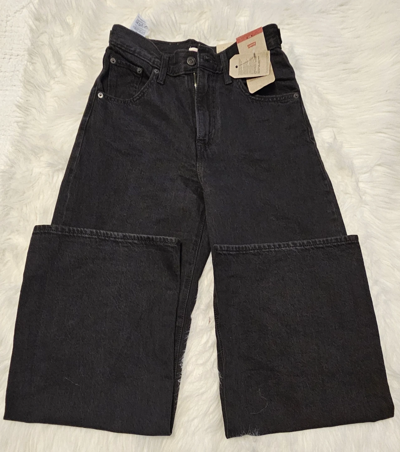 Levi's Black CINCH BAGGY Jeans 25x31 - photo 4
