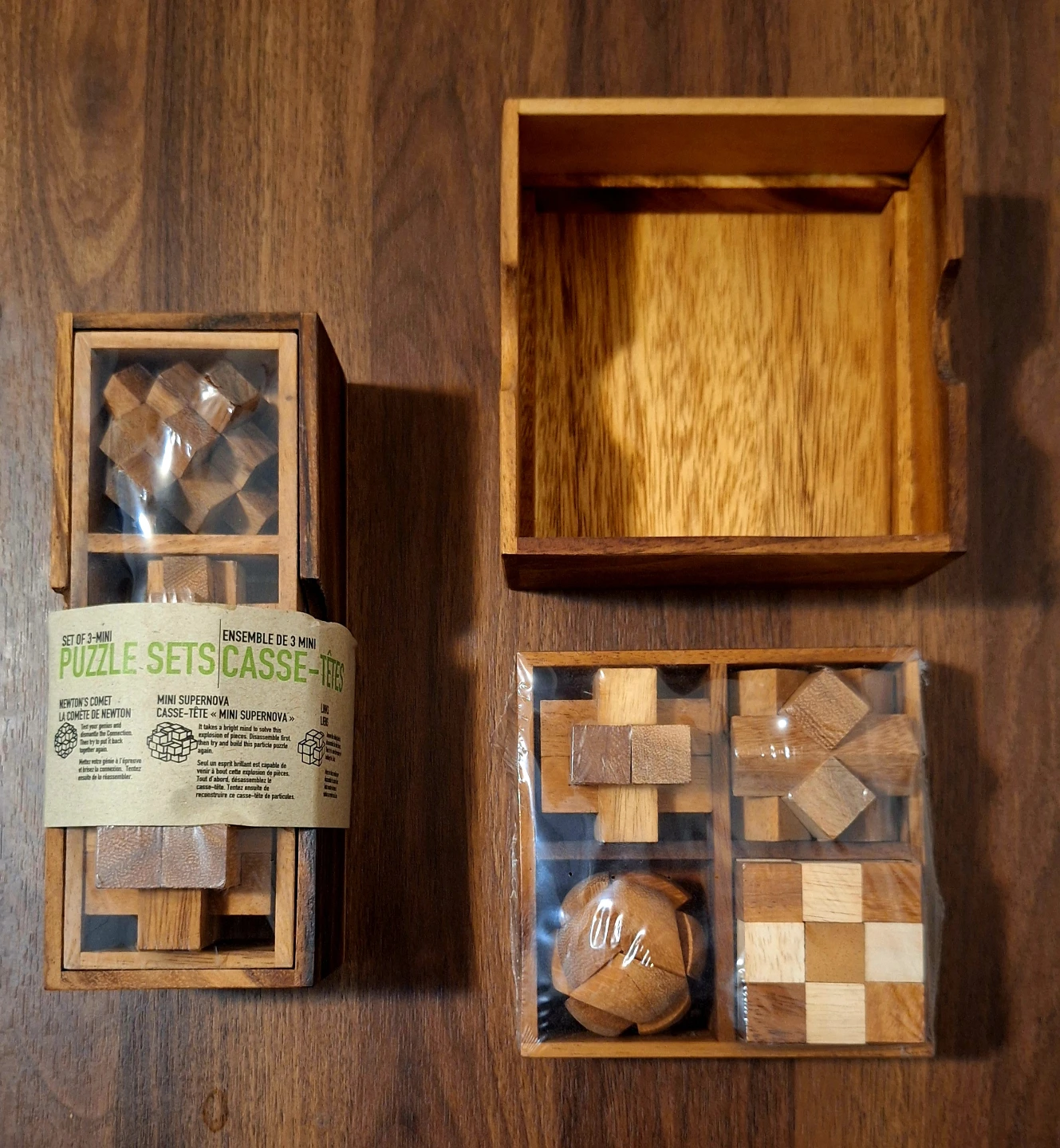 Siam Mandalay Wooden Mini Puzzle Sets