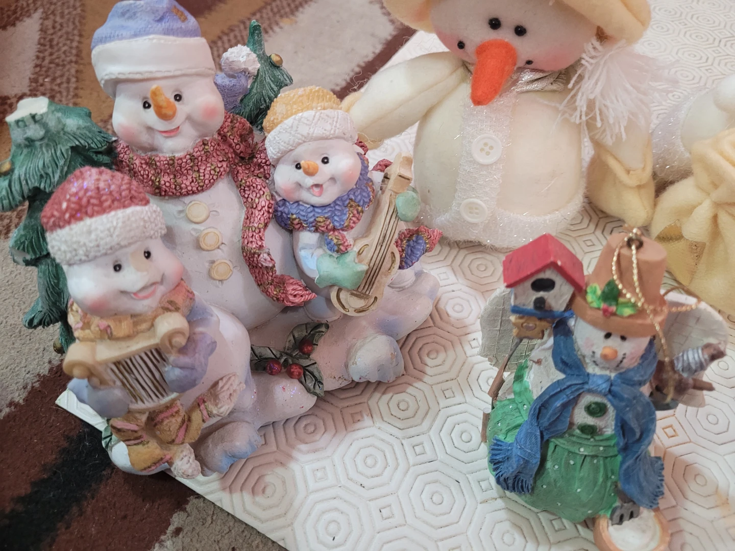 Assorted Christmas Snowman Figurines - photo 4