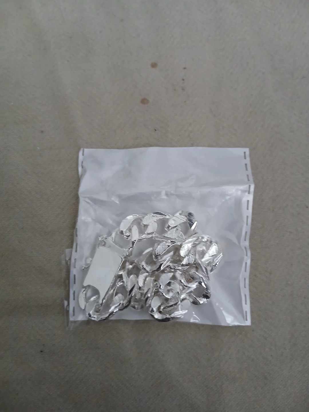 925 Sterling Silver Curb Chain Bracelet - photo 3