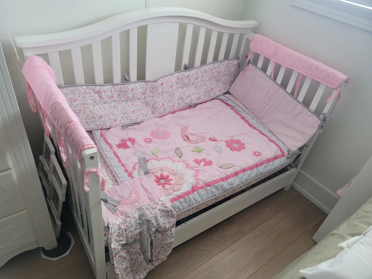 Crib Set - Pink