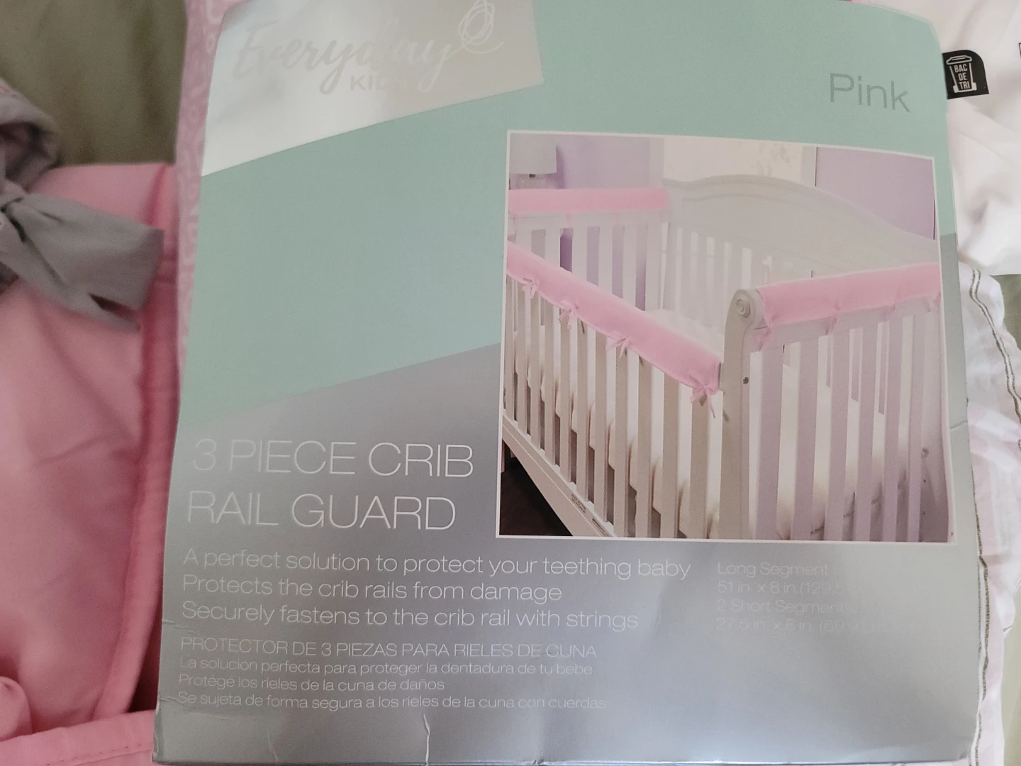 Crib Set - Pink - photo 2