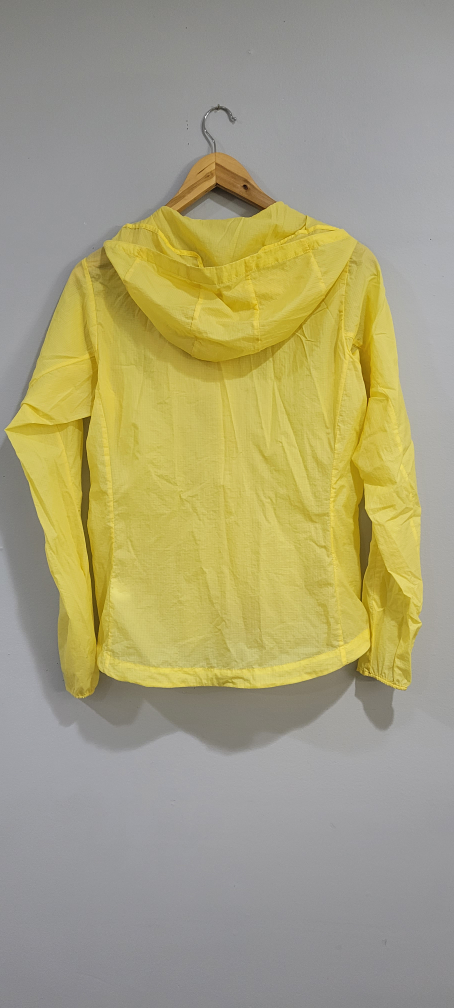 Patagonia Yellow Hooded Windbreaker Jacket Size S - photo 2