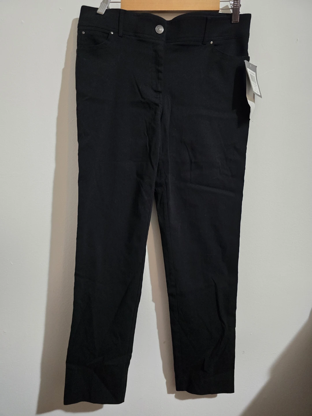 ​NWT 89th + Madison Black Stretch Pants - Size 12 - photo 2