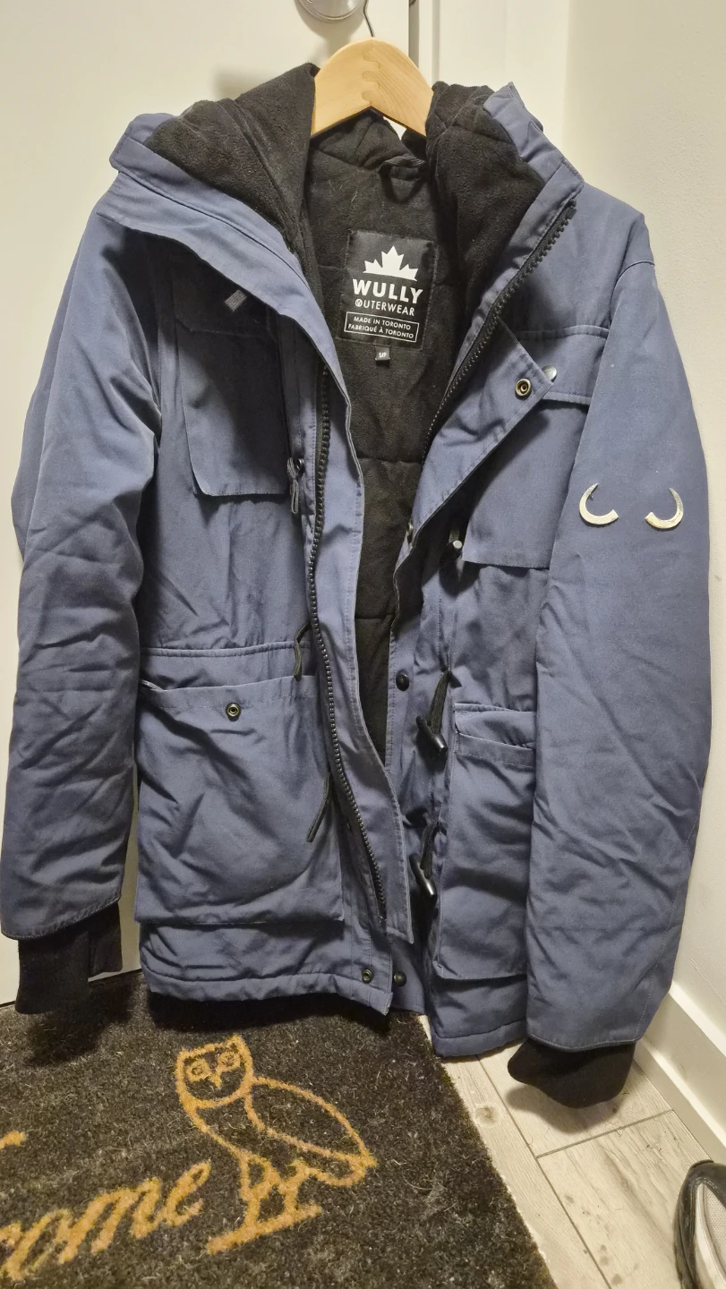 Adult winter parka jacket