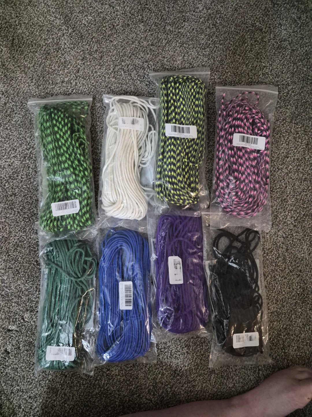 Paracord w/accessories LOT