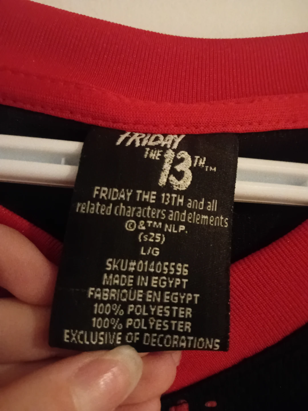 Friday The 13th Voorhees Hockey Jersey L/G - photo 5