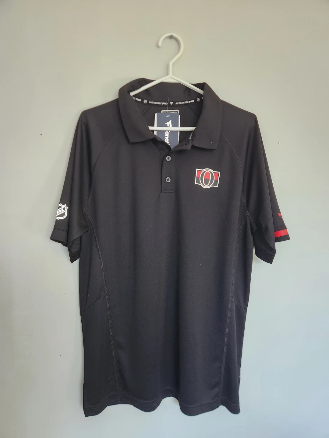 Ottawa Senators Fanatics Authentic Pro Polo Shirt - Men's Large
