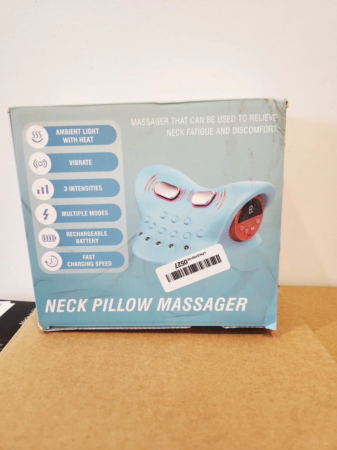 Neck Pillow Massager with Heat and Multiple Modes - photo 3