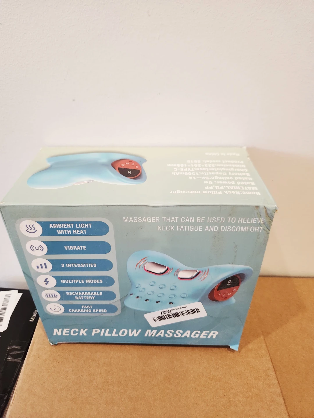Neck Pillow Massager with Heat and Multiple Modes - photo 4