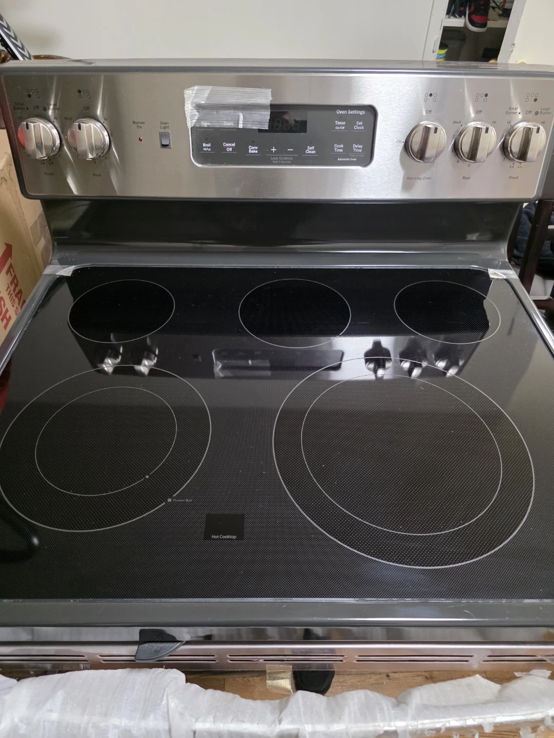 GE Electric Range 30" Stainless Steel