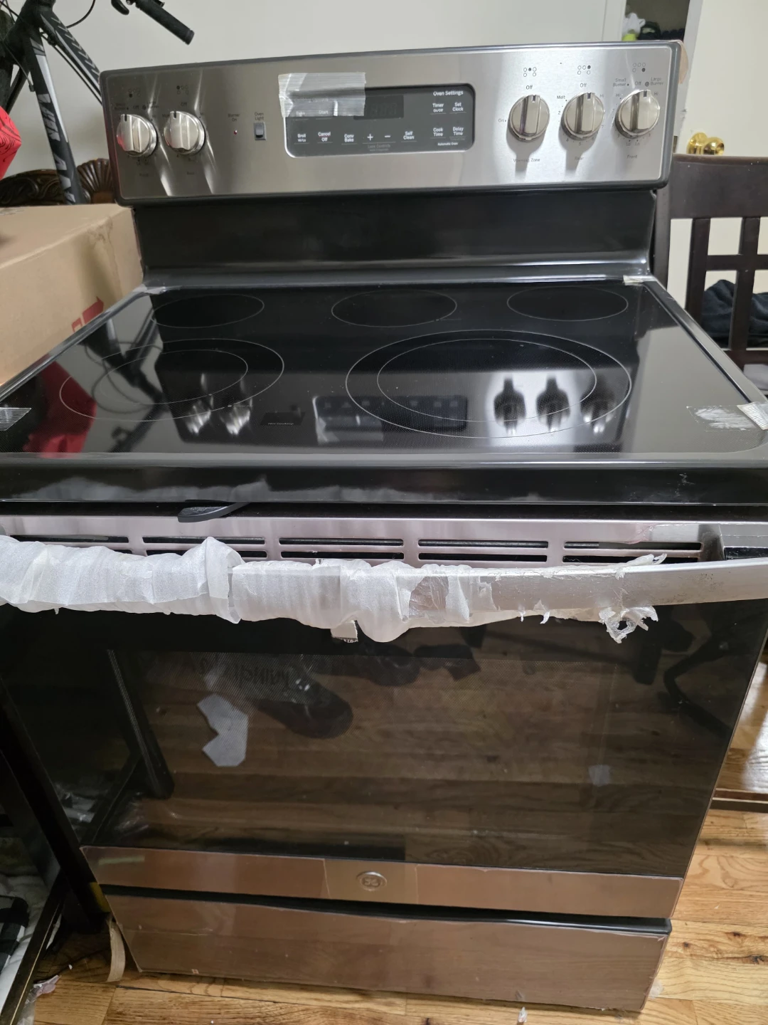 GE Electric Range 30" Stainless Steel - photo 2