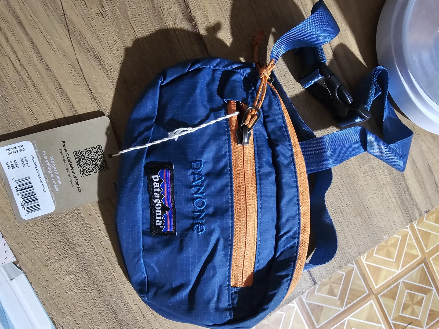 Patagonia Ultralight Black Hole Mini Hip Pack - Wavy Blue