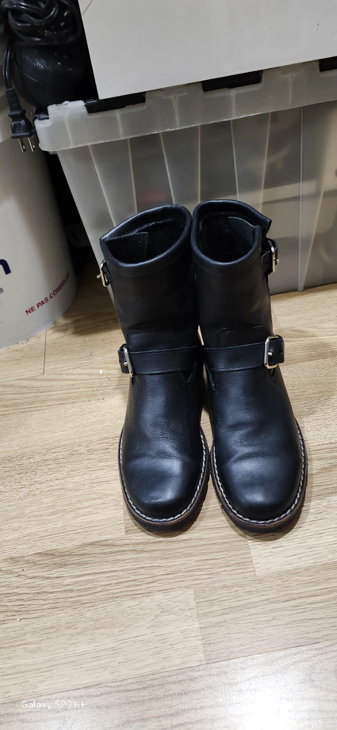 Roots Black Leather Buckle Boots - photo 4