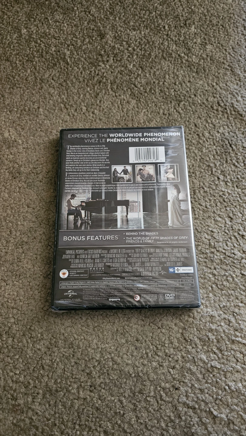 New Fifty Shades of Grey DVD - photo 2