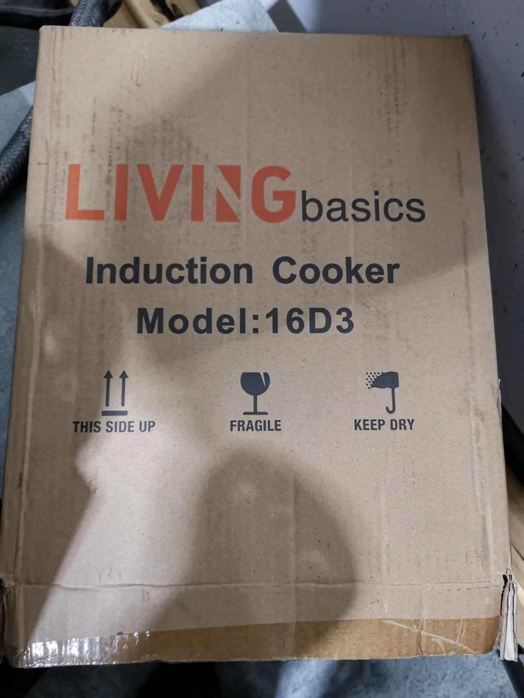 LIVINGbasics Induction Cooker Model: 16D3 - photo 2