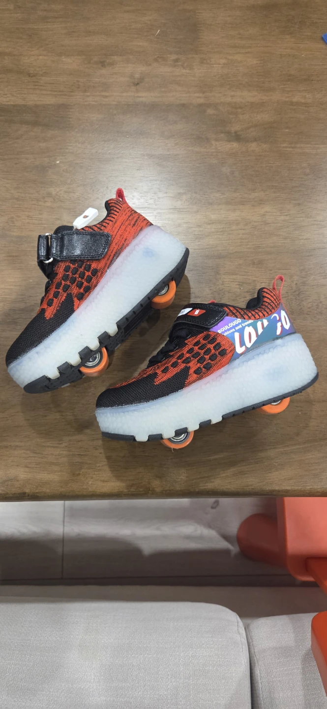 Kids' Roller Shoes with Lights size 31 - photo 3