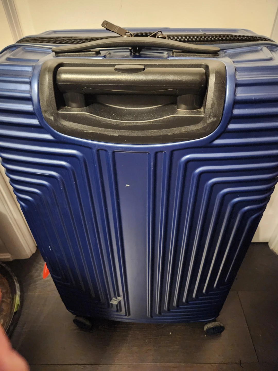 Blue Hardshell Spinner Luggage
