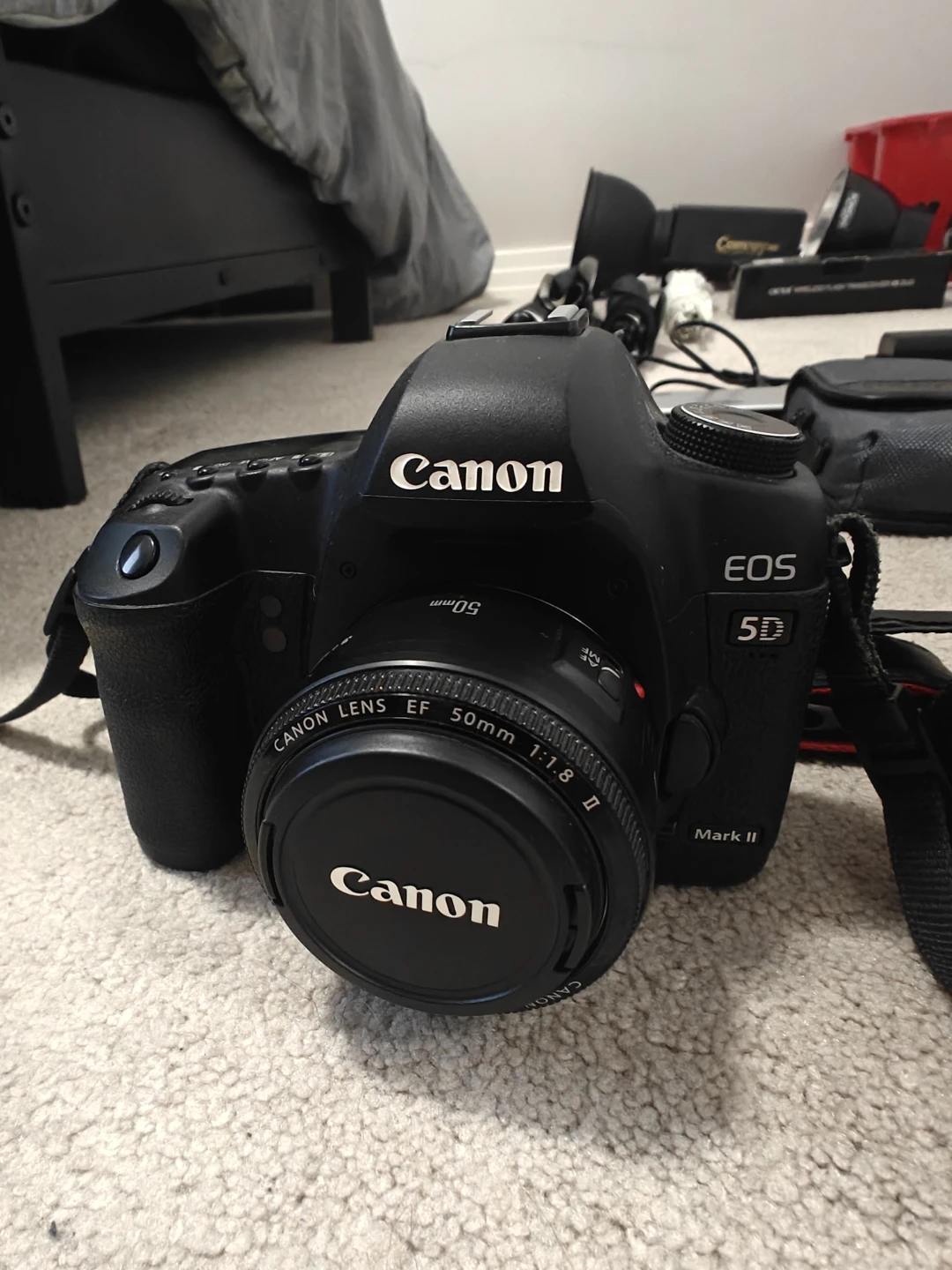 4 Canon Camera Bundle - 4 Body's, 5 Lenses, Speedlite, + Extras - photo 5