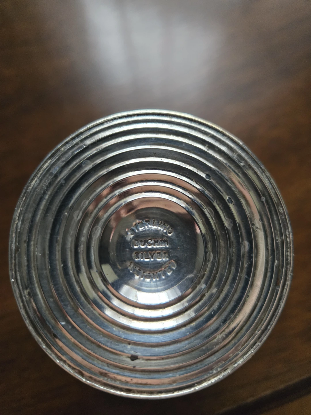 Sterling Silver and Glass Footed Candy Dish - photo 3