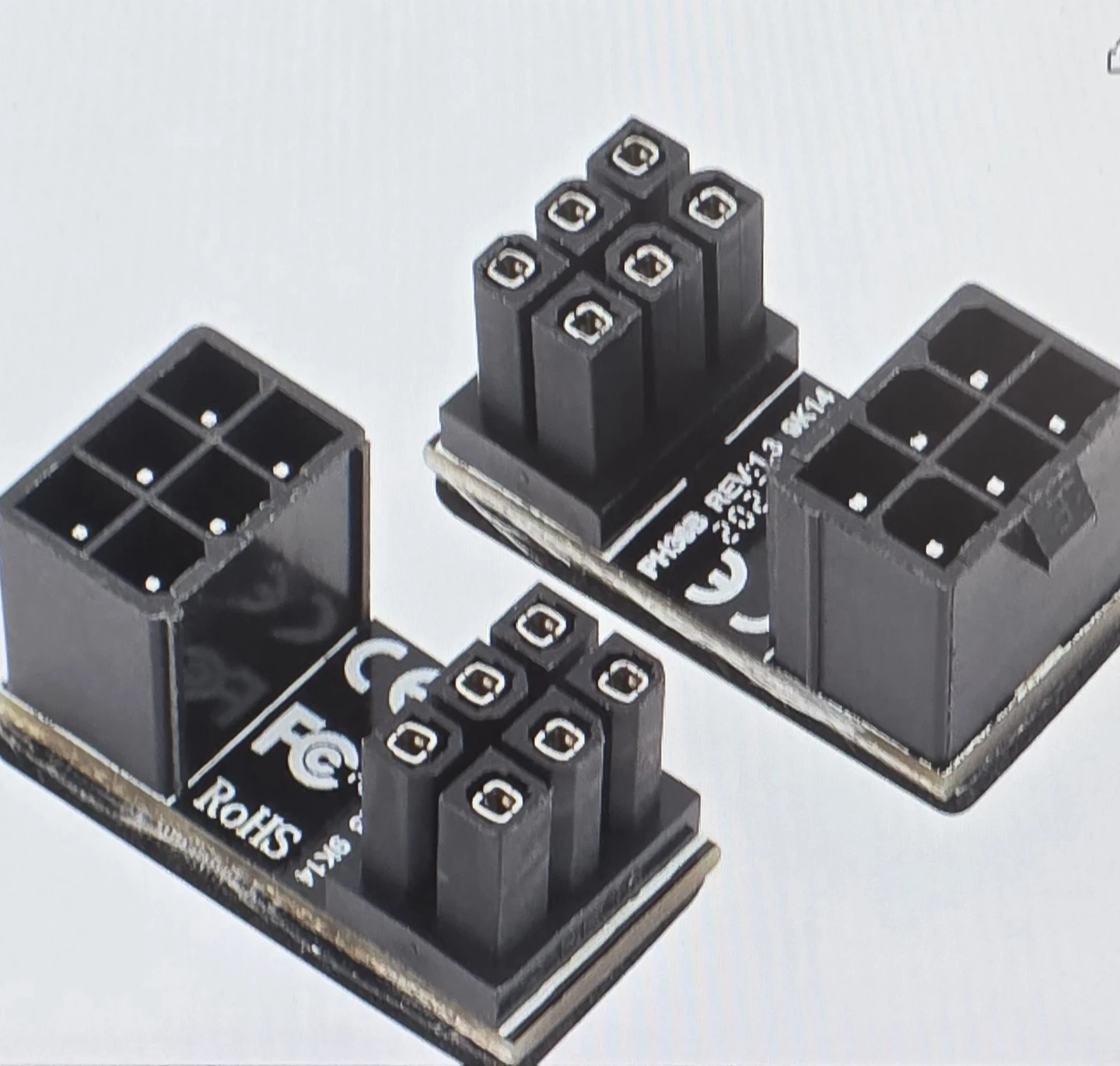 Various Modular Power Supply cables and adapters - photo 3