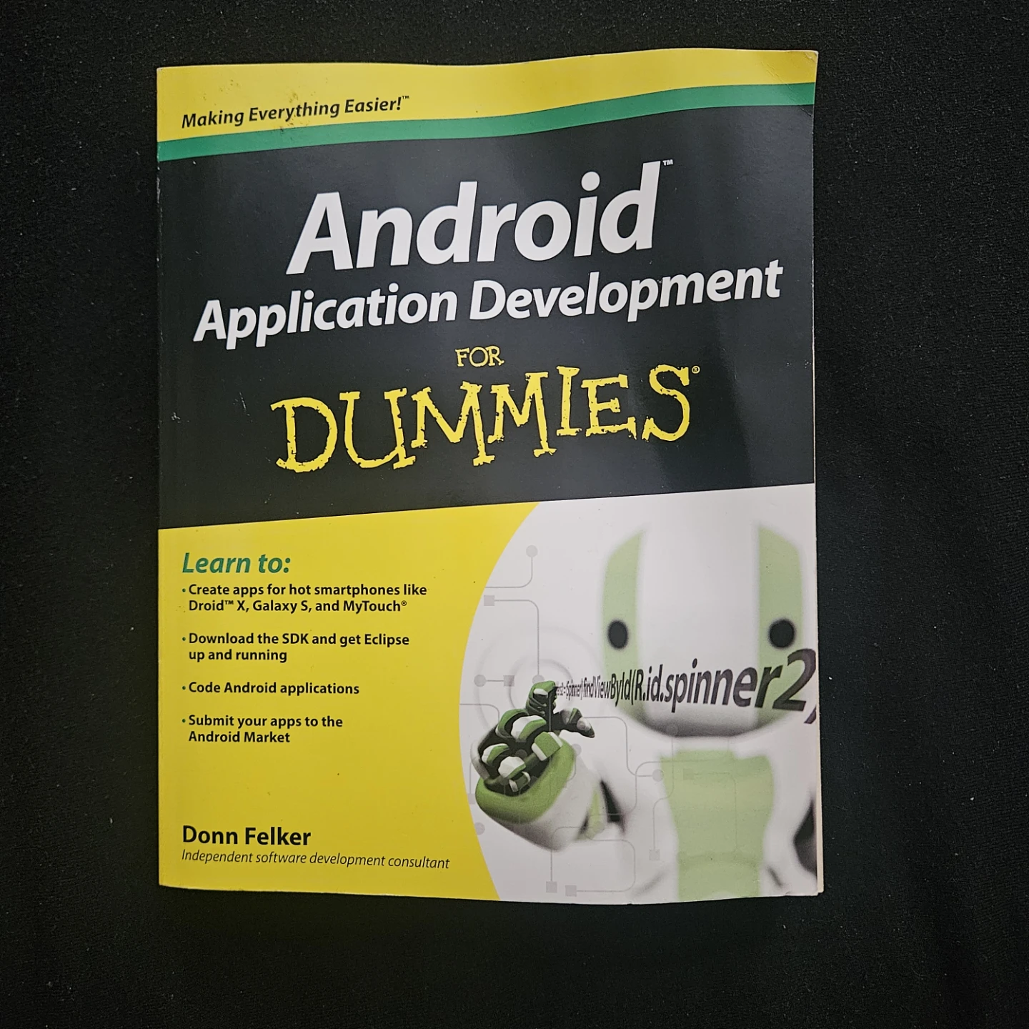 Android Application Development for Dummies Book