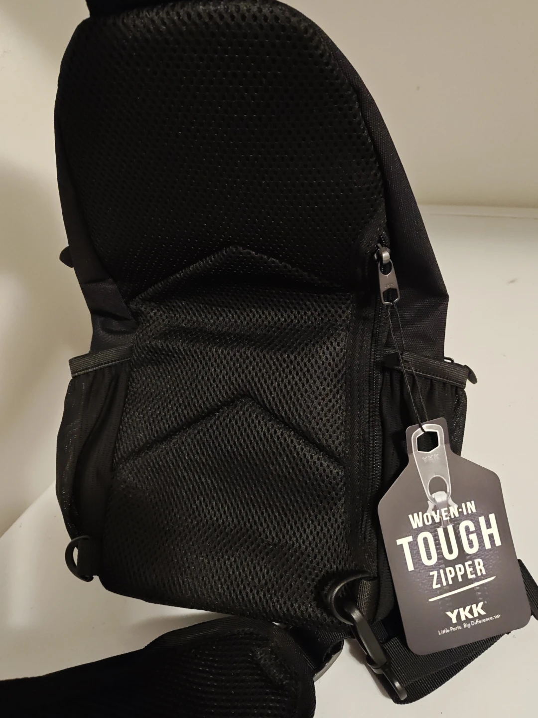 Black Crossbody Sling Backpack - photo 3