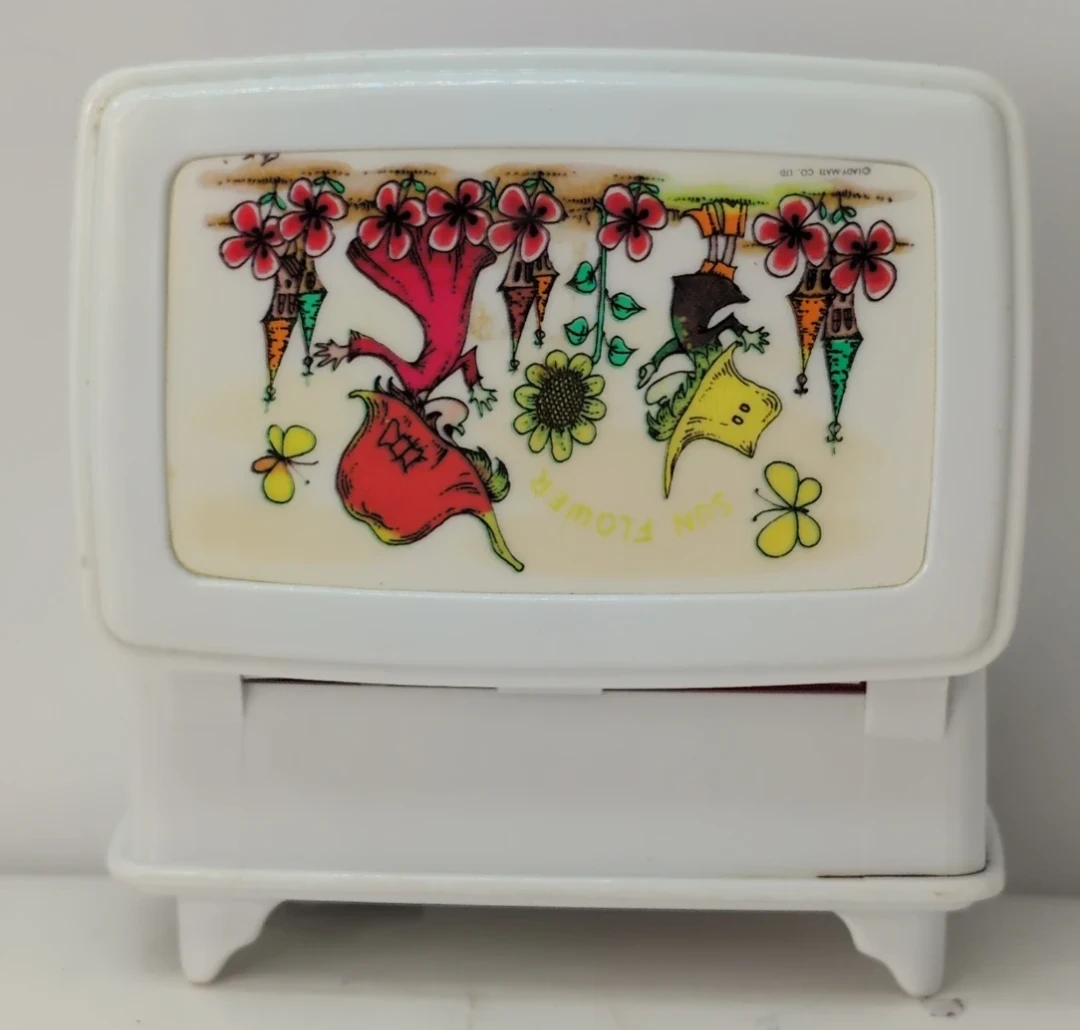 Vintage Robin Music Box Jewellery Case - photo 2