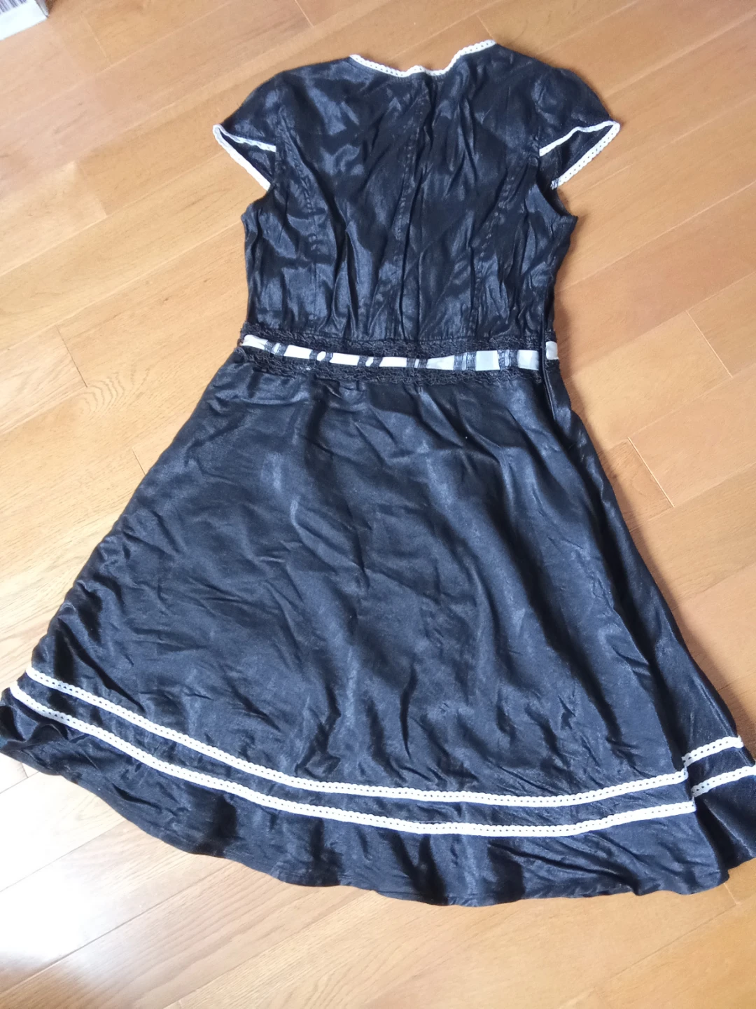 Black & White Trimmed Dress XS - photo 2